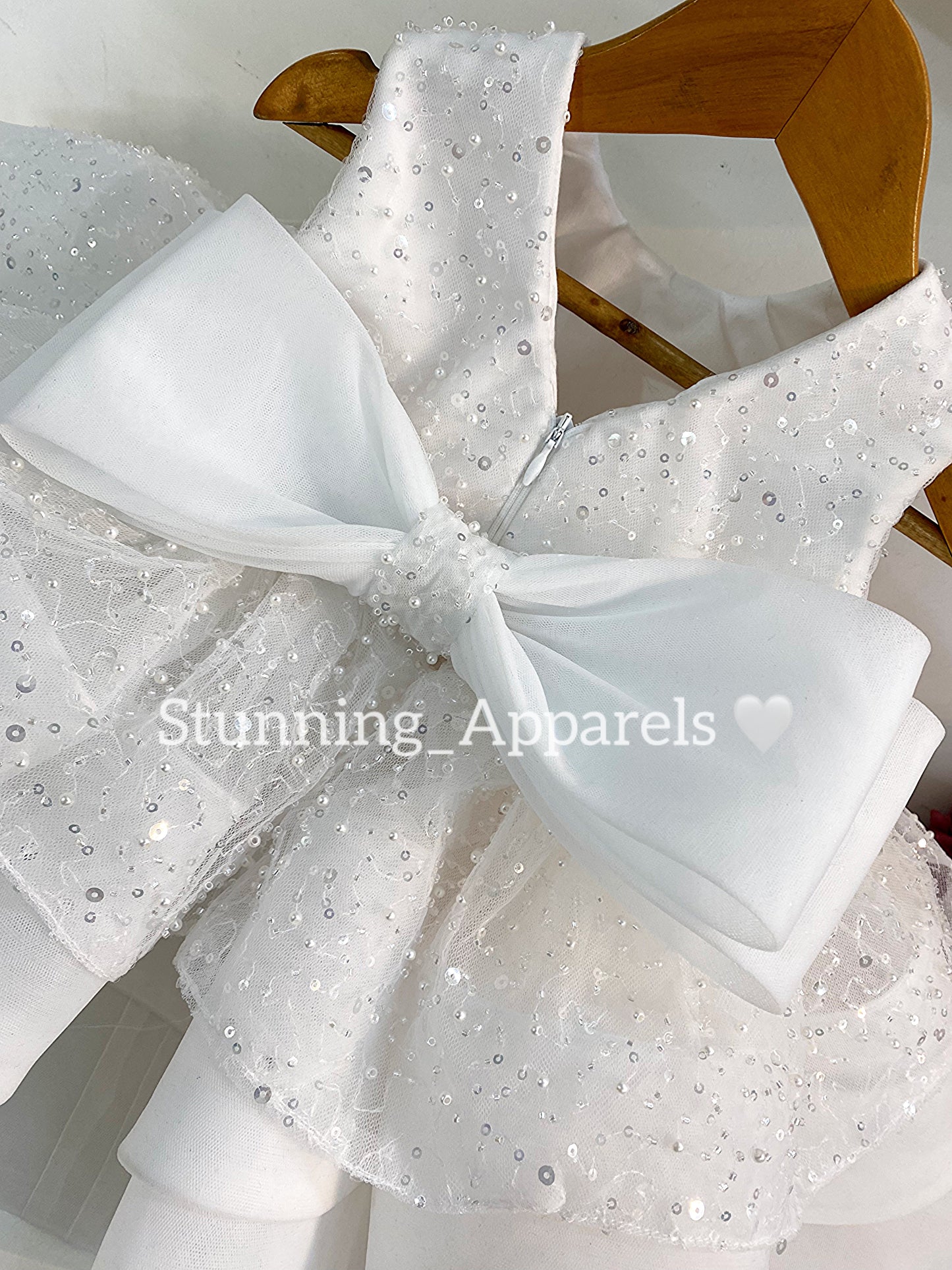 Premium pretty party wear white dress