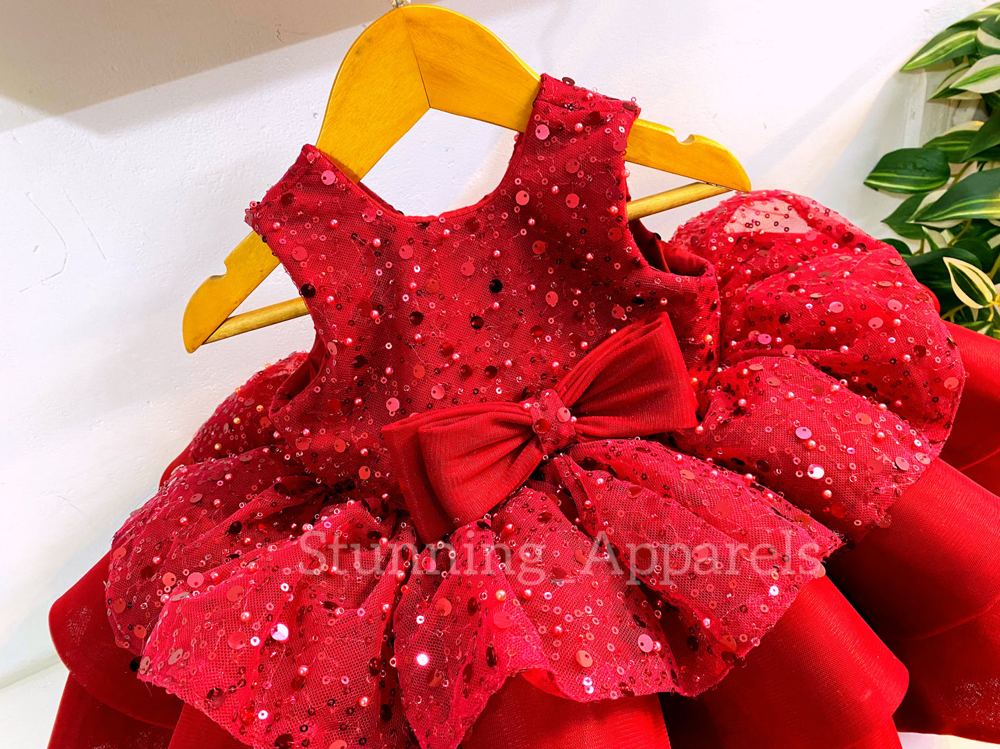 Premium pretty party wear red dress